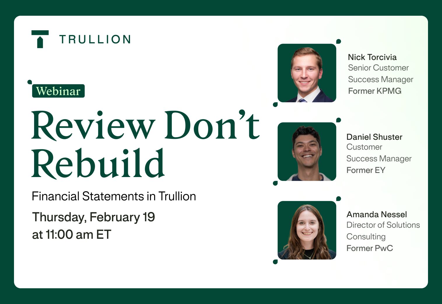 Review Dont Rebuild Webinar