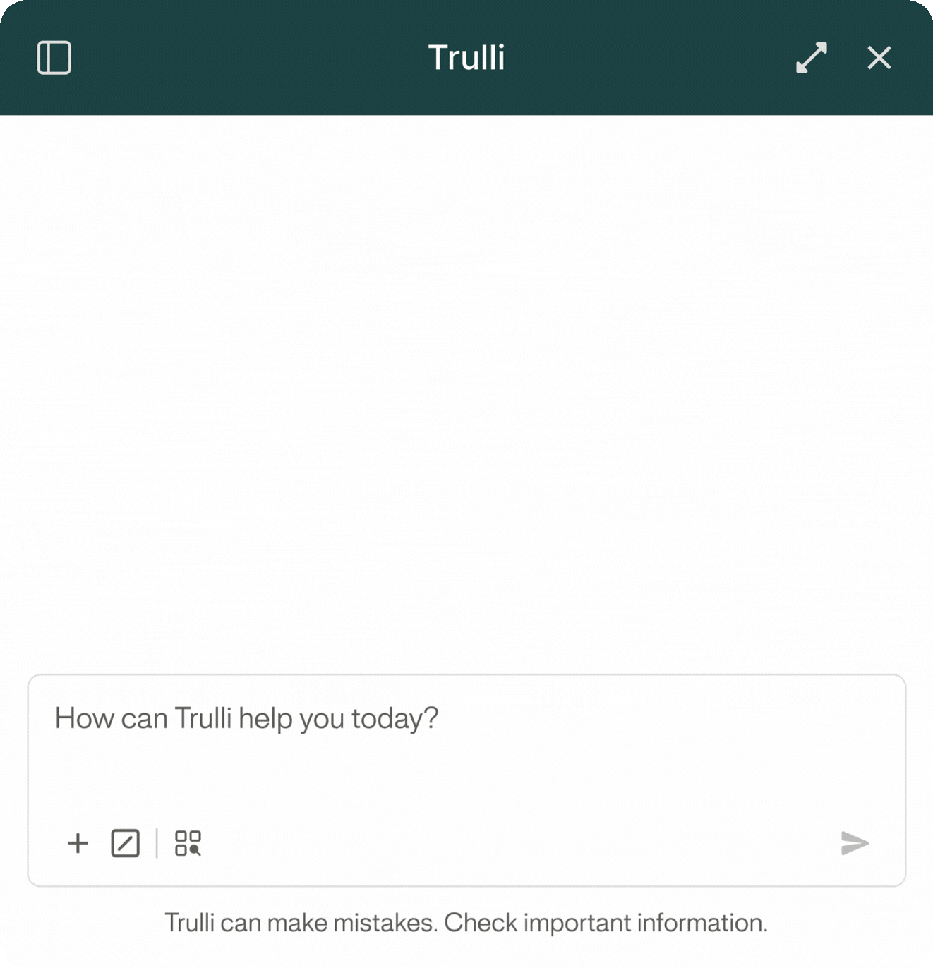 a chat window featuring Trulli, Trullion’s AI agent, handling a user request.