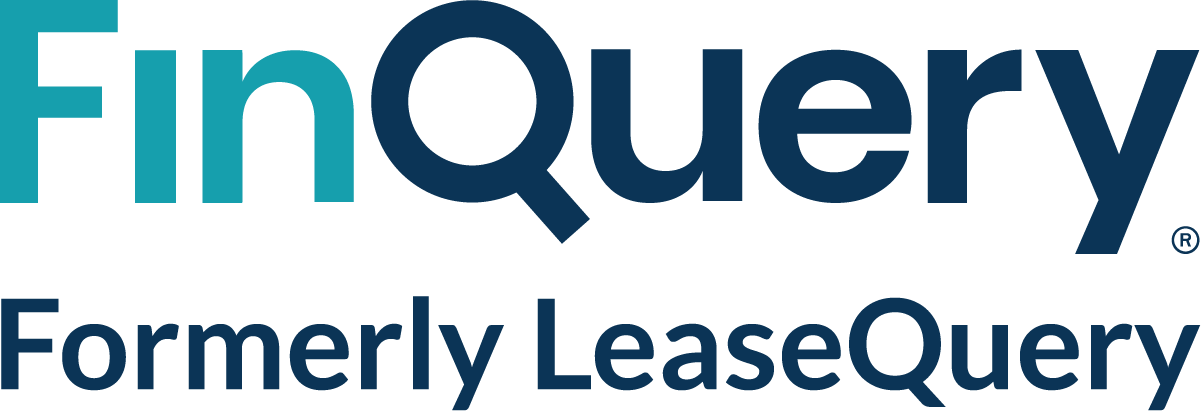 FinQuery logo with Formerly LeaseQuery tagline